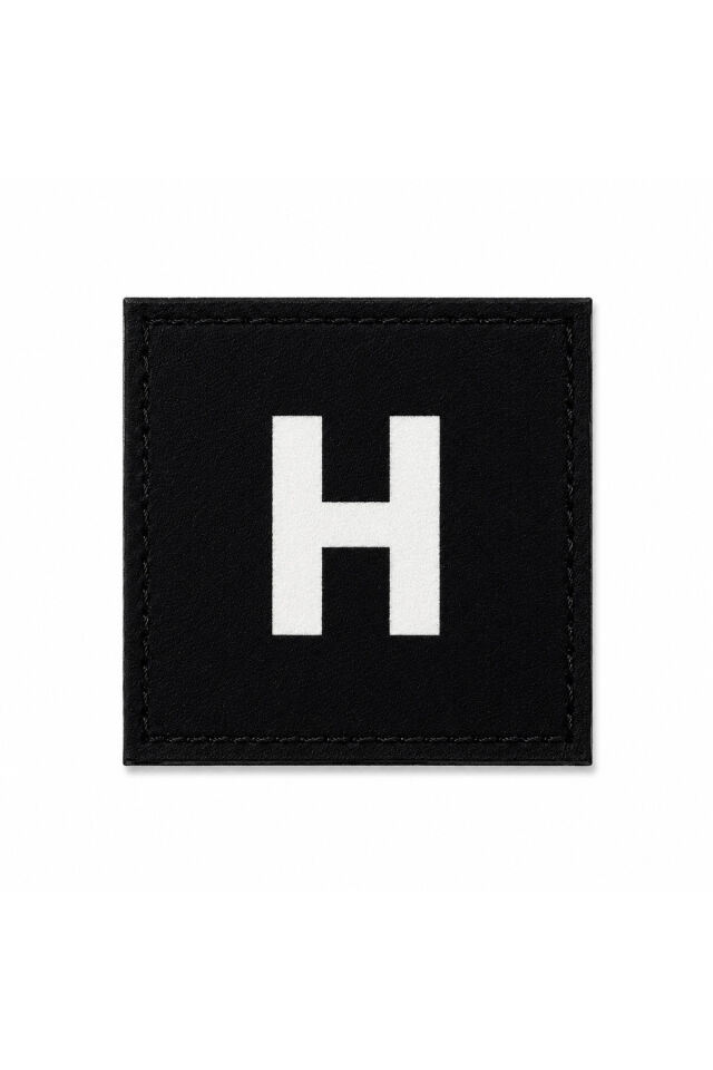 Harf Baskılı Değiştirilebilir Patch | Harf Detaylı Dekoratif Şapka Patchi