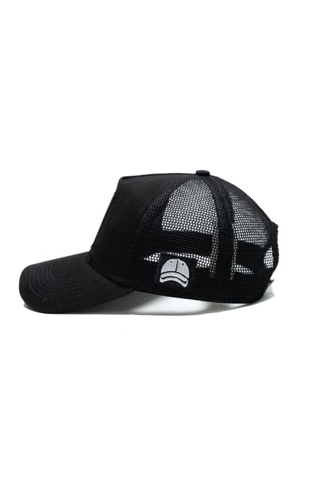 06 Patch Detaylı Fileli Trucker Beyzbol Şapkası