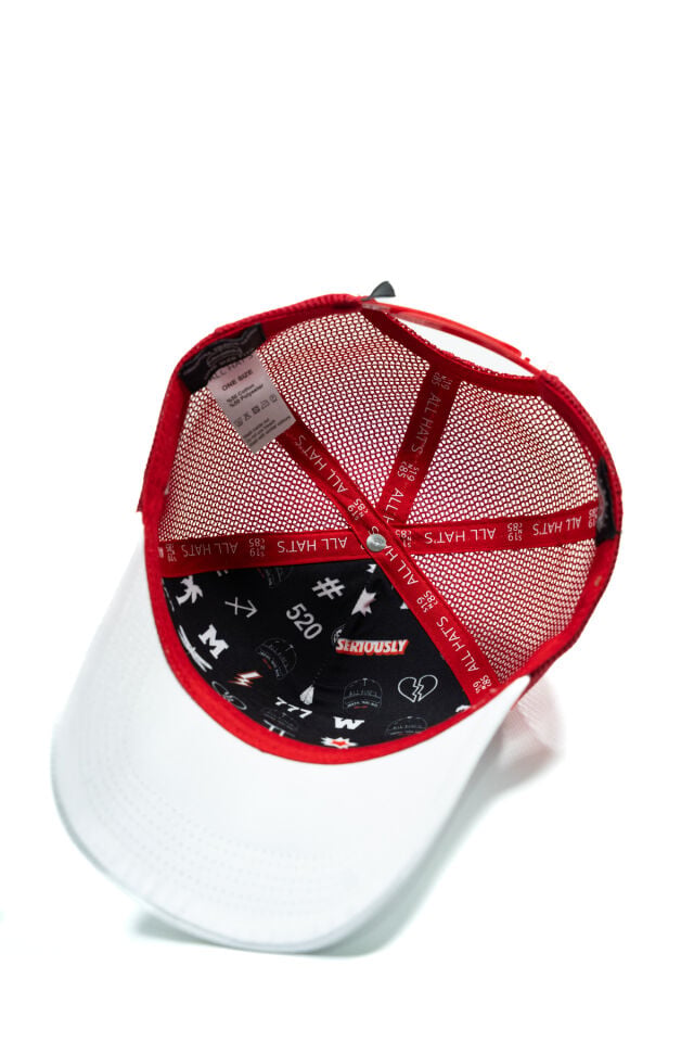 Leo Patch Detaylı Fileli Şapka | Hayvan Desenli Trucker Cap